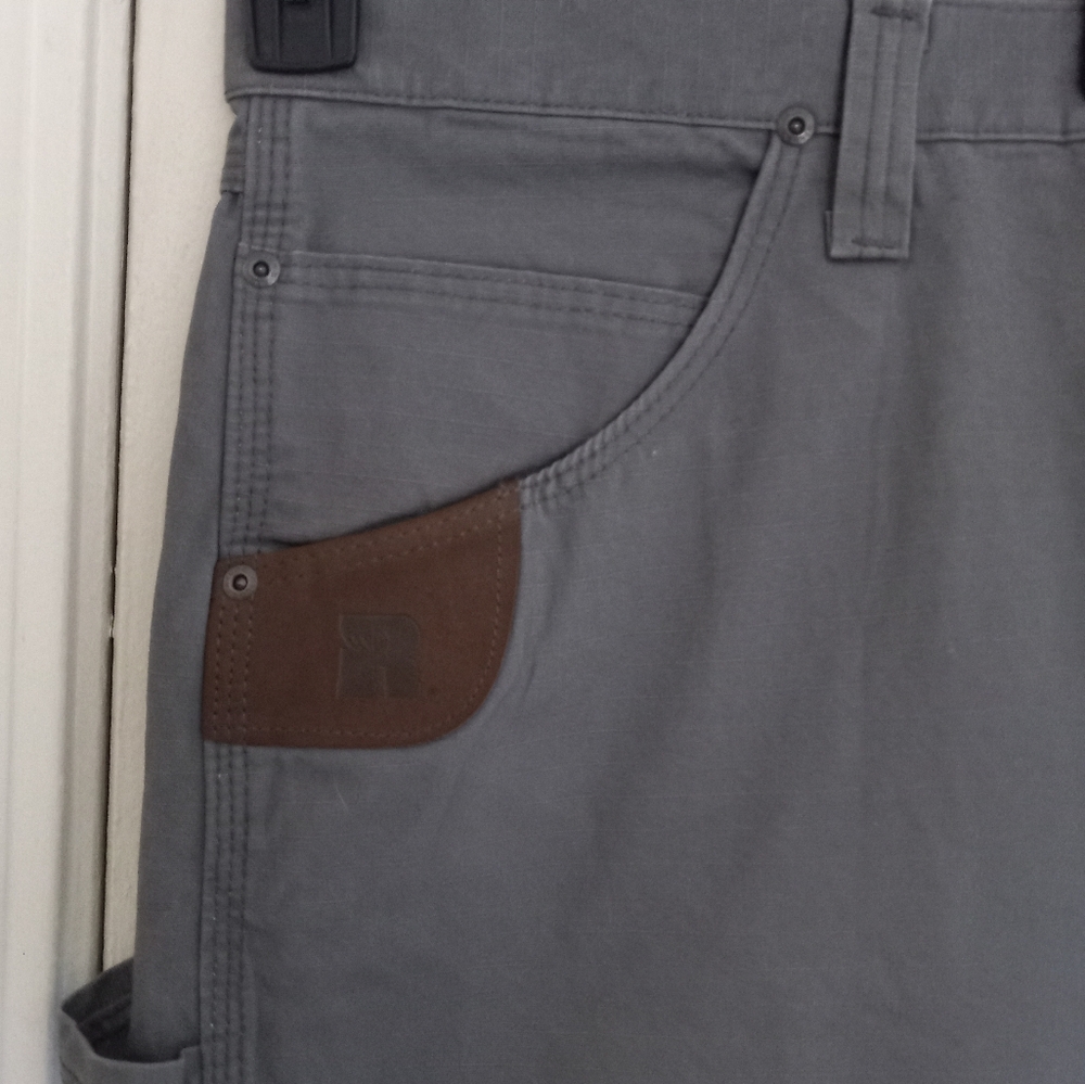 Wrangler Riggs Ripstop Workwear Carpenter Pants 50x30 Gray NWT - Picture 6 of 13